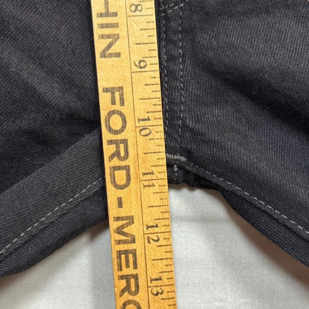 Levis 501 Original Fit Jeans Mens 29x30 Charcoal Black Straight Leg 00501-0660